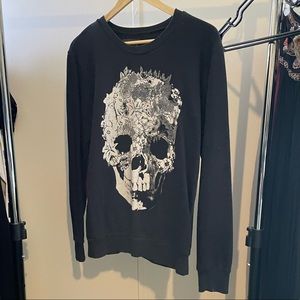 Skull Crewneck Sweater